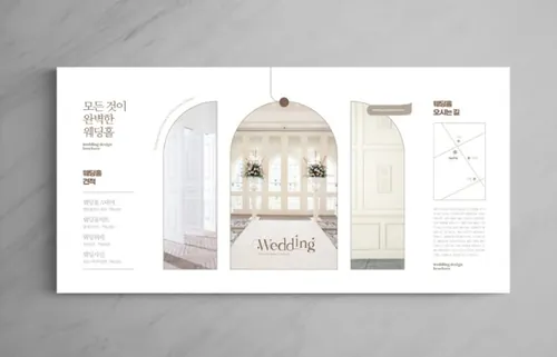 欧美简约浪漫的婚纱婚庆婚纱摄影宣传册画册设计排版PSD模板