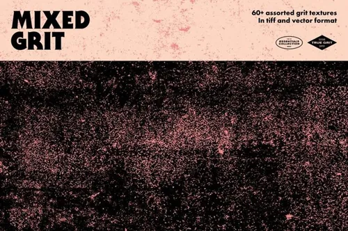 复古做旧设计细腻邋遢的砂砾纸张卡片墨水油漆混泥土纹理合辑 M