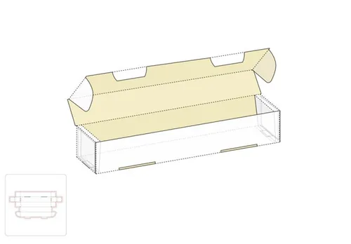 装瓶盒模切图/刀模图EPS源文件
