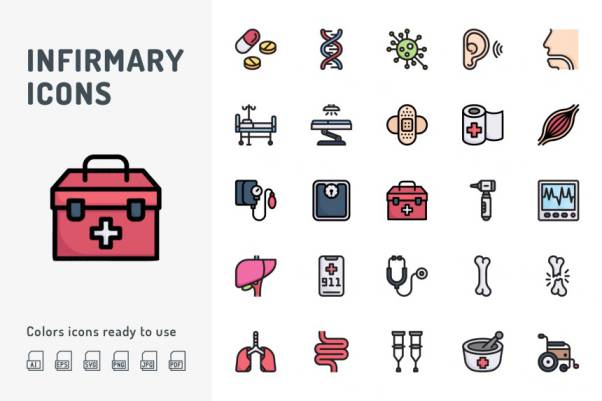 12医务室医疗相关的彩色图标 [AI].jpg