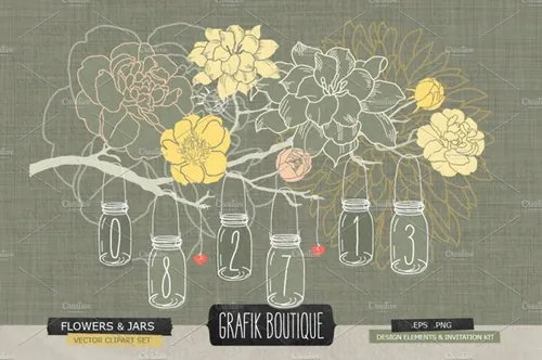 垂悬的瓶子黑暗的背景 Hanging jars dark b