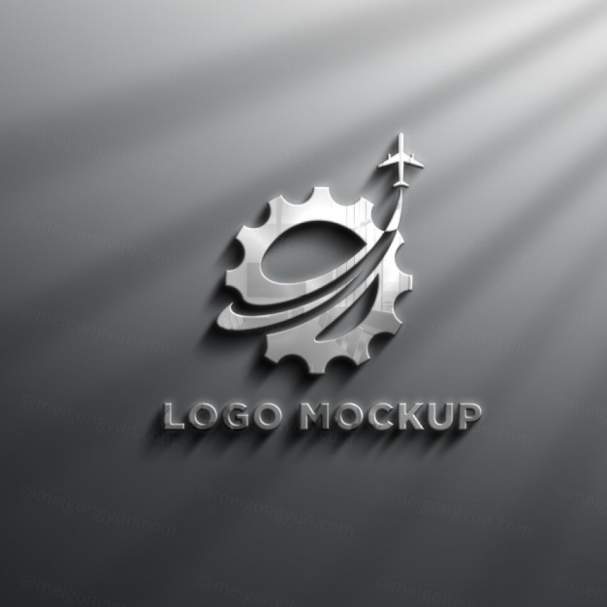 逼真的3D立体字体样式[PSD]