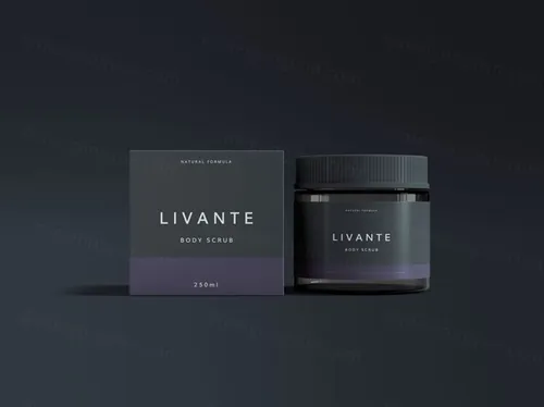 化妆品罐样机 Jar Packaging Mockup