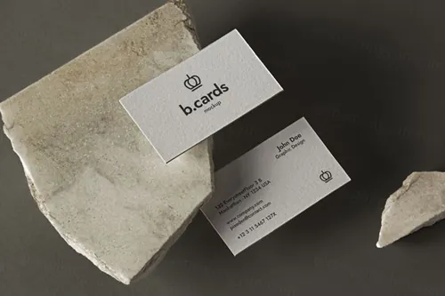 完美的psd名片样机 Psd Business Card Mockup Showcase