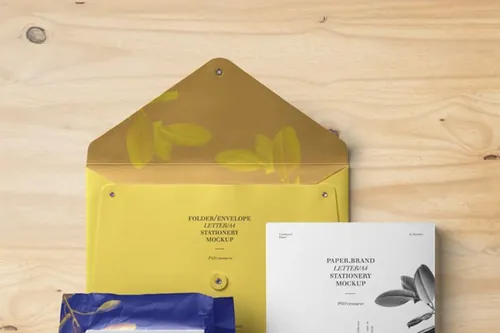 文具品牌样机 Stationery Branding Mockup Vol 31