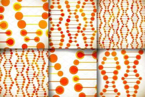 脱氧核糖核酸分子背景Set of awesome DNA backgrounds