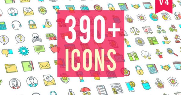 创意简约多用途动画图标套装 Icons PackAnimated Ic