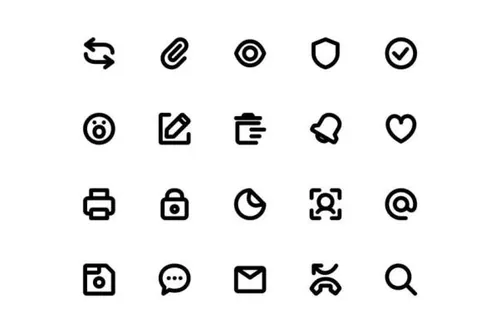 超级简约线条图标合集 Super Basic Icons