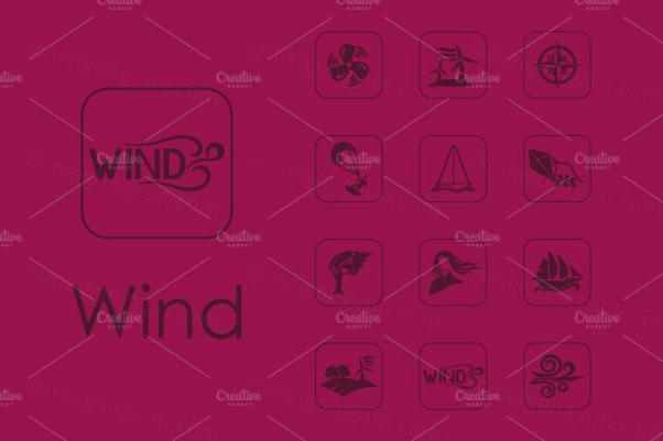 简约风主题图标 16 wind simple icons