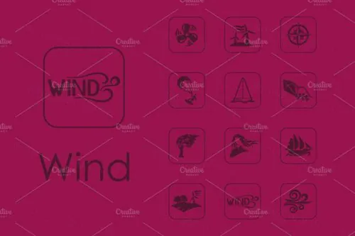 简约风主题图标 16 wind simple icons