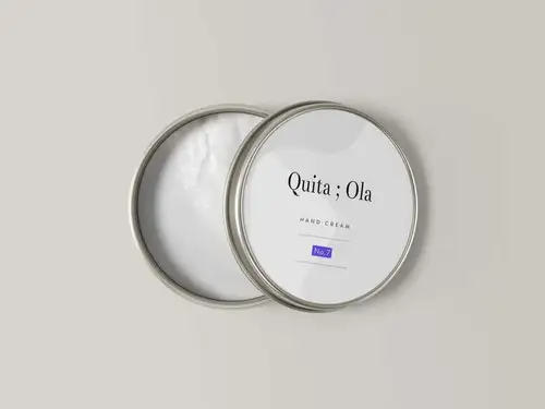 护肤品软管类包装样机 Hand Cream Jar Mockup 样机模版