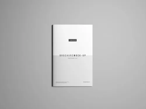 完美简单的画册设计展示样机PSD模板 Brochure mockup