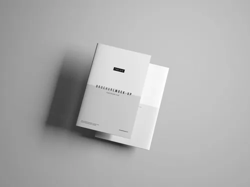 完美简单的画册设计展示样机PSD模板 Brochure mockup