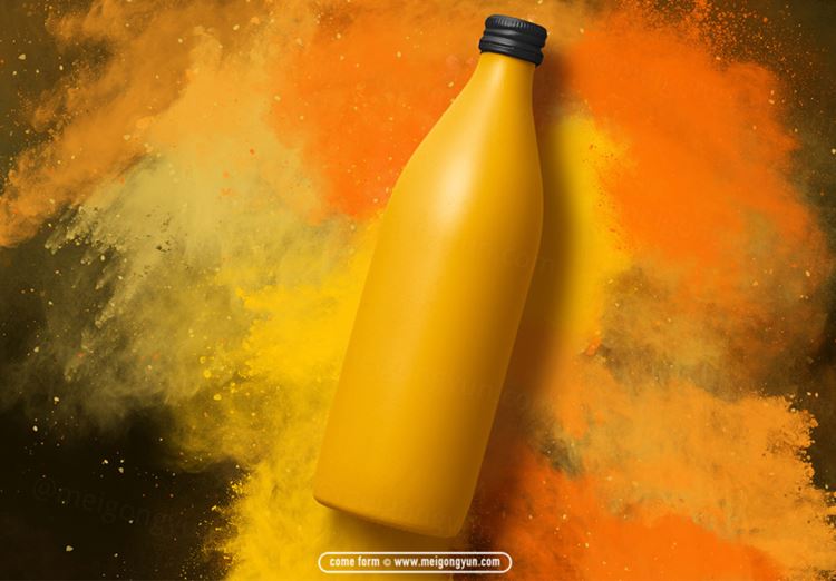 饮料包装样机贴图Drinks Mockups P08