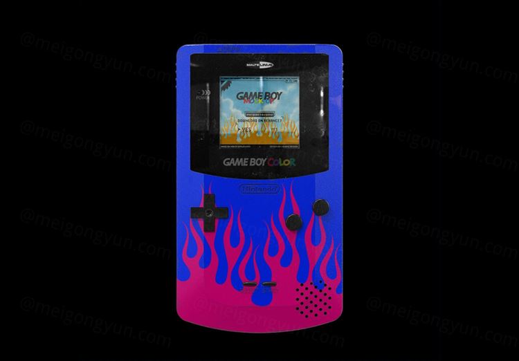 复古老旧物件游戏机样机模板 Malte Grajewski - GameBoy Mockup