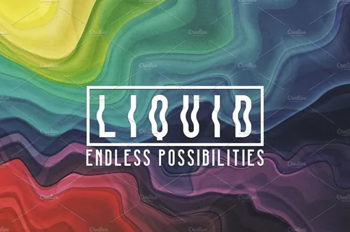 10个抽象的液态流动背景纹理素材 Liquid: 10 Ab