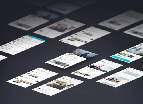 透视应用程序屏幕模型样机 Perspective App Screens Mock-Up 15