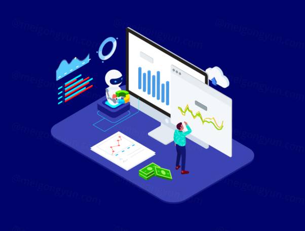 管理金融业务场景等距概念插画AI Kit Isometric Illu