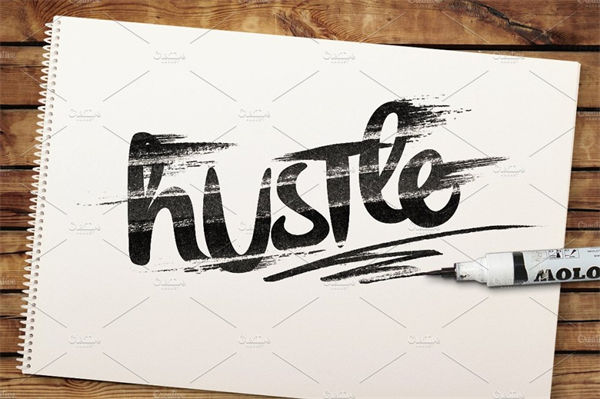 131个手绘笔触效果设计素材131 Handmade Marker P