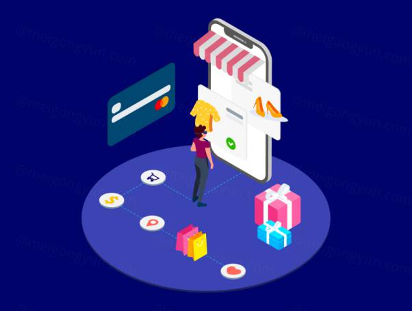 AR虚拟现实套件等距图Isometric Illustration P