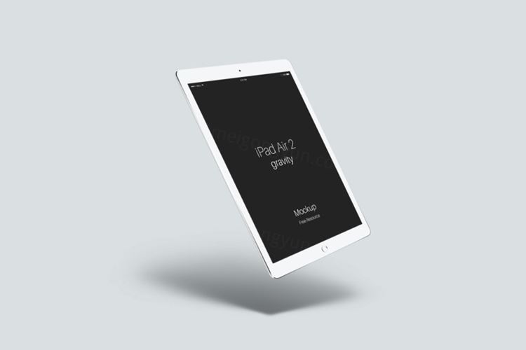iPad Air 2 PSD模型Psd iPad Air 2 Gravity Mockup
