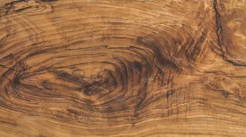 复古棕色木纹设计背景Olive wood slab texture