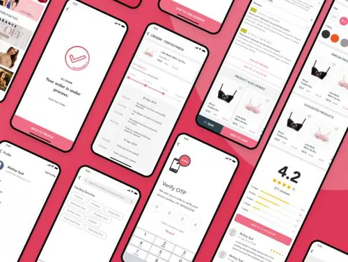 内衣电子商务用户界面工具包 Lingeries Ecommerce U