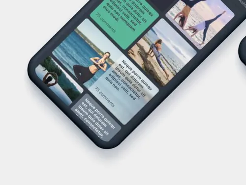 教育视频应用程序用户界面工具包Educational Video Ap