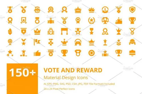 设计规范图标下载 150  Vote and Reward