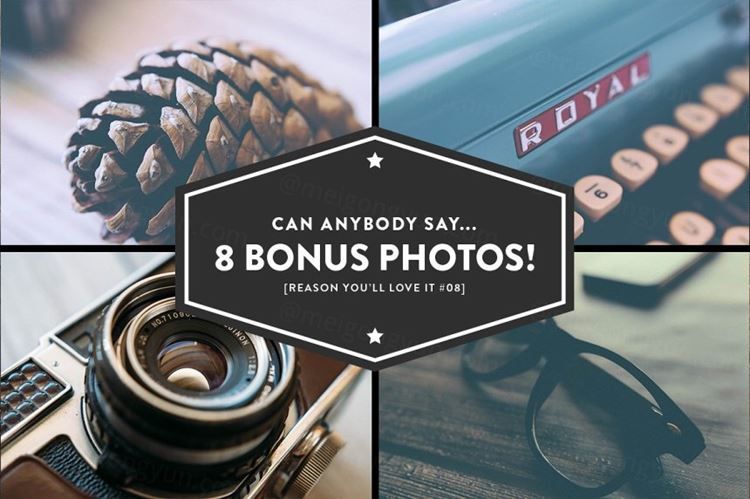 12款复古风巨无霸场景广告模板 12 Vintage Hero Images (+ Bonus)