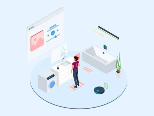 物联网套件等距图IOT Kit Isometric Illustrat