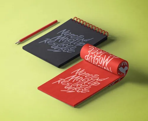 记事本样机 Psd Notepad Mockup Vol3