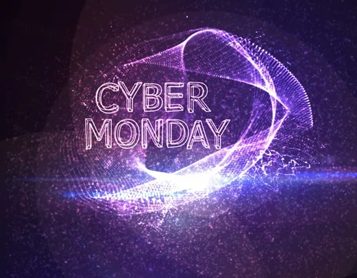 紫色科技炫酷光效霓虹灯矢量插图高清背景设计素材Particles and lens flare light