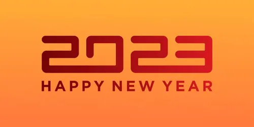 2023年新年快乐跨年2023 LOGO徽标活动标设计数字海