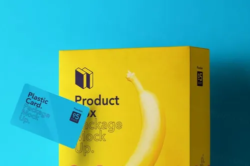 产品包装盒样机 Psd Product Box Package Mockup 5