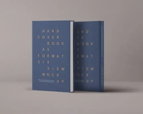 精装书样机 Psd A5 Hardcover Book Vol3