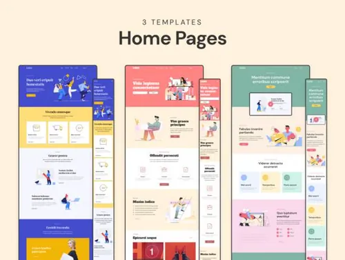 互联网创新设计响应模板RETEM – Responsive Templ