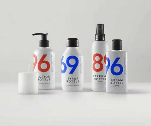 化妆品包装模型样机 Psd Cosmetic Packaging Mockup Vol14