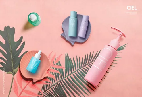 乳液面霜保湿美妆瓶罐场景贴图模板样机