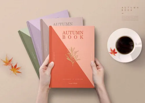 厚皮书书籍刊物智能贴图场景样机