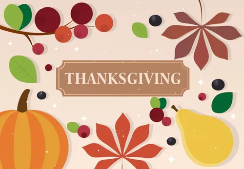 感恩节矢量背景Vector Thanksgiving