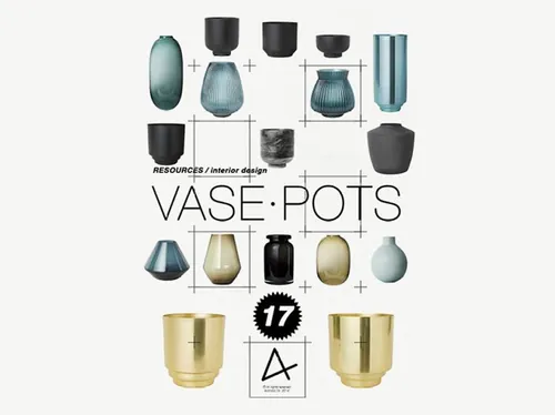 装饰花瓶和植物盆设计元素 Decorative Vase and Plant Pots Design Resources