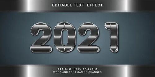 三维立体特效字体文本特效可编辑EPS矢量模板素材3d editable text style effect