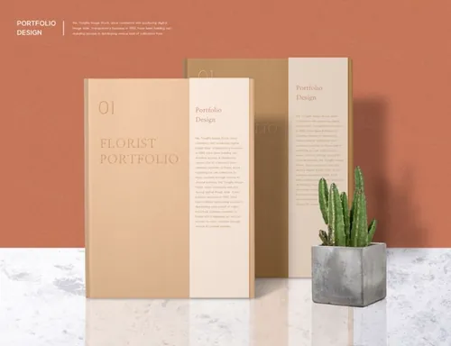 办公用品笔记本记事本贴图展示样机