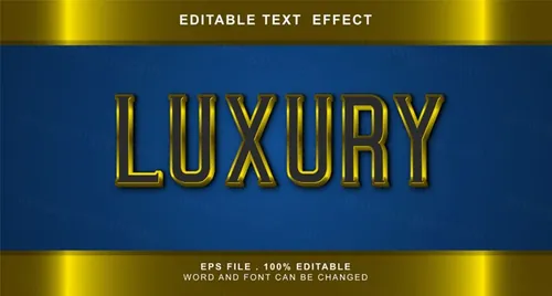 三维立体特效字体文本特效可编辑EPS矢量模板素材3d editable text style effect