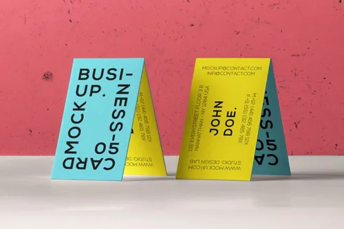 名片品牌样机 Psd Business Card Branding Mockup 5