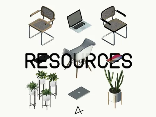 办公家具PNG免扣素材合集包 Tech  Furniture Design Resources