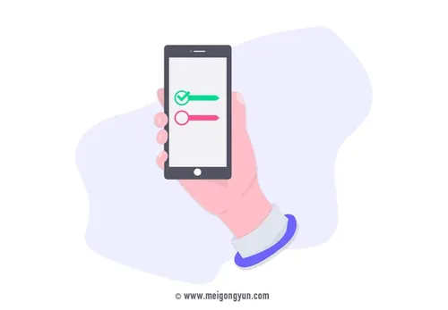 扁平化风格接受条款场景矢量元素Flattened vector elements