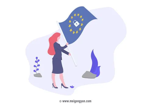 扁平化风格插旗场景矢量元素Flattened vector elements