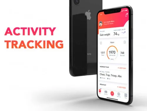 体育运动锻炼健身训练和医疗保健应用程序iOS UI工具包Fitness Love